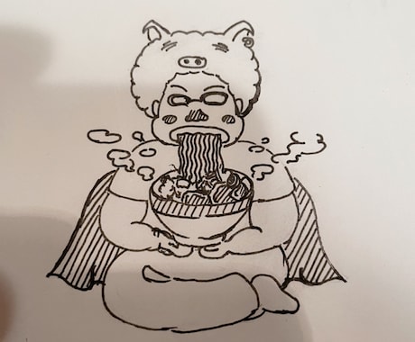簡単な手書きポップイラストを制作します 用途自由！現品発送可能です！！ イメージ2