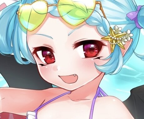 SNSアイコン制作承ります あなただけの鮮やかで可愛らしいアイコンをご用意します！ イメージ2