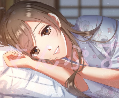 女性からも好かれる可愛くてキレイな美少女絵描きます 女性絵師が描く❀清潔感のある可愛い美少女絵柄で制作いたします イメージ2