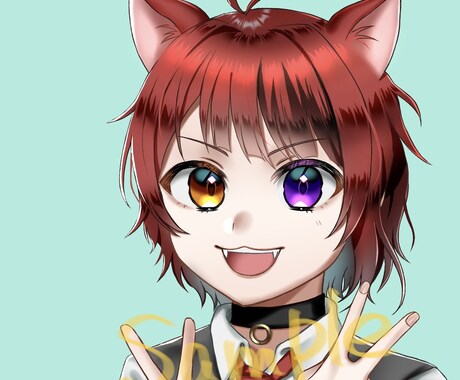 かわいくて目を惹くアイコンイラストを制作します ご要望に細かく対応した萌風イラストをお届けします！ イメージ2