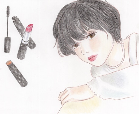 見られるSNSに♪ふんわり系イラスト描きます SNSで顔出しできない方、可愛いアイコンにしたい方へ イメージ1