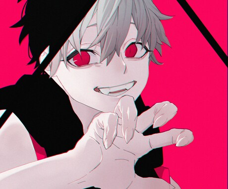 アイコン、ヘッダー、キャス画など描きます イメージ1