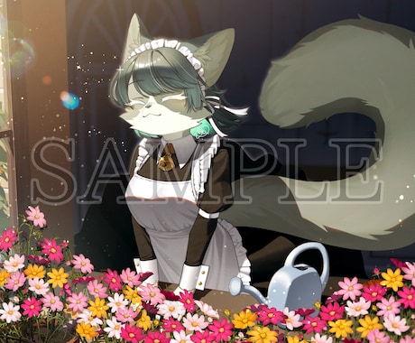 人外も◎！高品質な一枚絵描きます サムネや記念日、グッズ利用、商用利用にも対応！ イメージ1