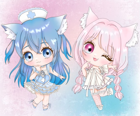 SNS用などの目を引くかわいいアイコン作成します アイコン以外のイラストもOK！お気軽にご相談ください♪ イメージ1