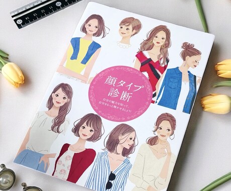 顔タイプ診断★即日〜翌日に結果をお伝えします 【ご好評】メイクシミュレーション画像＋参考資料付き⭐︎ イメージ1