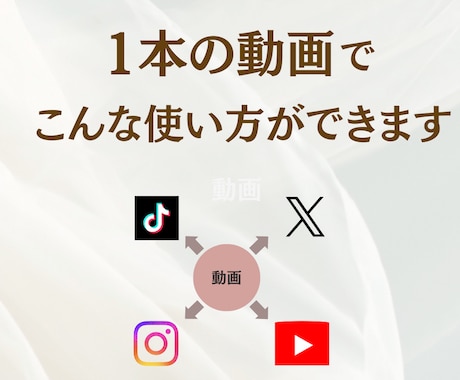 現役サロンオーナーがSNSで使い回せる動画作ります インスタ・TikTok・YouTube・GBPを1枚で攻略 イメージ2