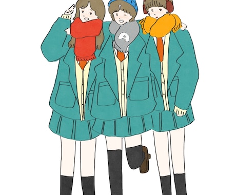 雰囲気似顔絵イラストを描きます ポップなイラスト(アイコン画像) イメージ2