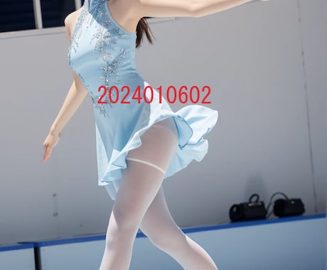 AIで作成したフィギュアスケート女子写真販売します 実写では撮影が難しいフィギュアスケートする女子高生のAI写真 イメージ2