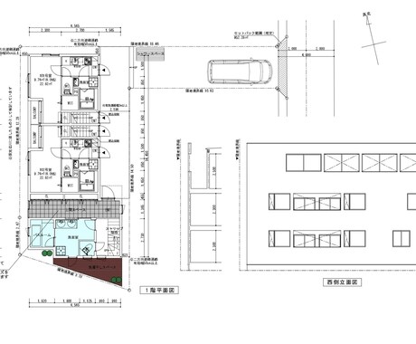 長屋のプランを作成します 購入検討している訳ありの土地に長屋を計画したい方へ イメージ1