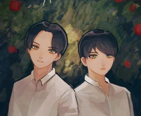 SNSアイコンなどに！イラスト制作依頼お受けします お見積もり、ご相談は無料です！お気軽にお問い合わせ下さい イメージ2