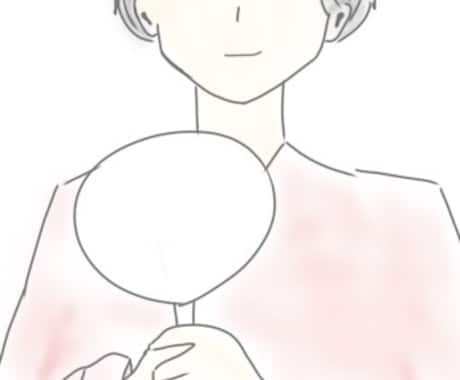 アイコン描きます ほんわか雰囲気の線画アイコン作成します イメージ2
