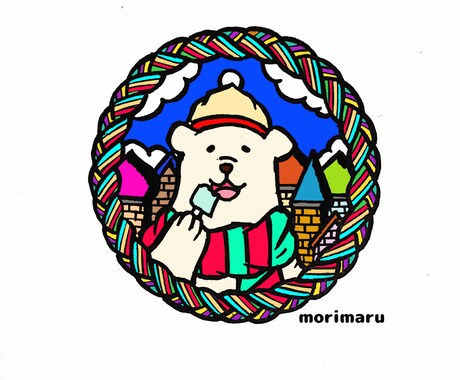 動物モチーフのイラスト、ロゴ作ります 世界に一つだけ！動物、お家のペット等をポップに可愛く表現！ イメージ2