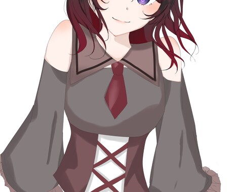生首までのイラストを提供します 首までのイラスト！！首までなのでお安くなっております！！！ イメージ2