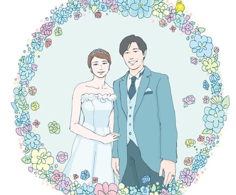 似顔絵などのイラストを承ります 温かみのあるイラストが得意です！ イメージ2