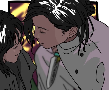 似顔絵アイコン描きます アイコン用の似顔絵アイコンお描きします。 イメージ2