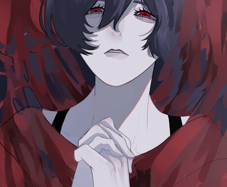 TRPG・立ち絵・1枚絵・表紙など制作します 趣味や観賞用など気軽にご相談ください！(NL・BL・GL〇) イメージ2