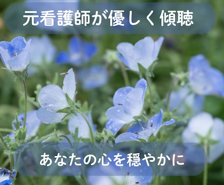あなたの心の波を穏やかにします そっと寄り添い優しく包み込みます イメージ1
