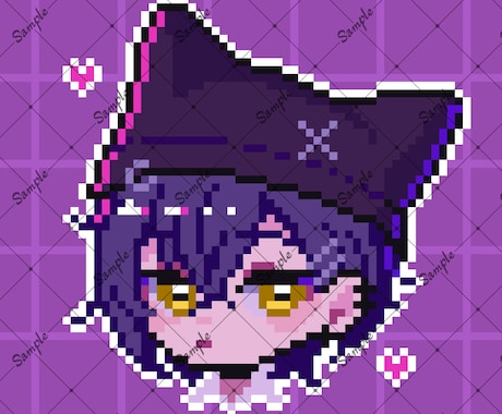 ドット絵のアイコンを制作します 商用利用OK！低価格で可愛いアイコンを！ イメージ2