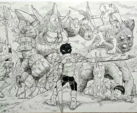 ペン画を描きます リアル系、漫画系どちらでもOK イメージ2