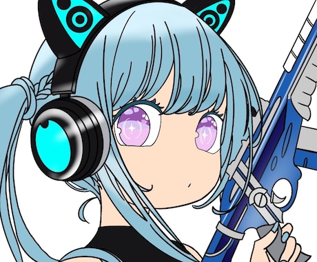 ご希望のSNSなどのアイコン、描きます イメージ1