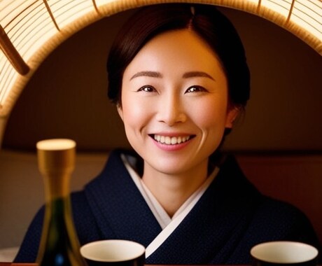 スナックのママとして一緒にお酒飲みます 聞き役になりますので、愚痴ってもいいです。 イメージ1