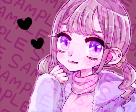 SNSアイコン用のイラスト作成 イメージ2