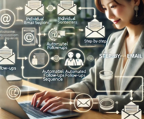 個別相談・BEにつなげるステップメール作成します 【コーチ・コンサルタント向け】累計1000通以上作成実績 イメージ1