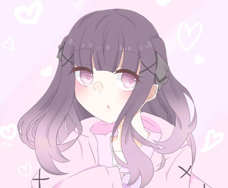 可愛いイラストのアイコン描きます Twitter等で使えるアイコンが欲しい方に イメージ2
