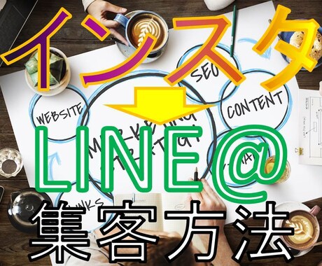インスタ→LINE@の簡単集客方法をお教えします インスタ→LINE@の簡単集客方法マニュアルを格安で貴方に！ イメージ1