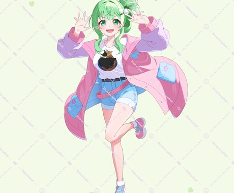 IRIAM用立ち絵描きます キレイで可愛いアニメ塗りイラスト イメージ2