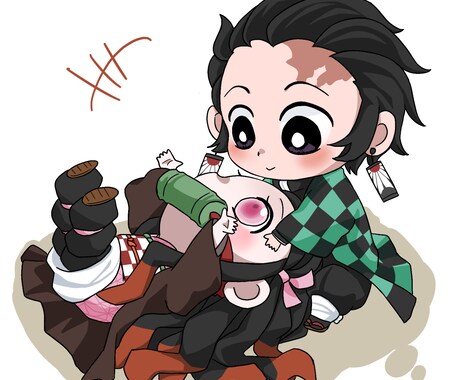 お好きなキャラをかわいくデフォルメします 選べる頭身！お好きなキャラをアイコンに！ イメージ2