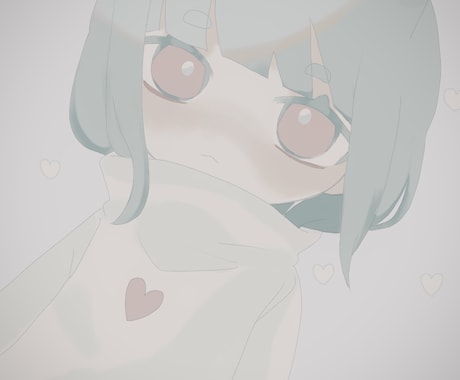 アンニュイからポップ！かわいいイラスト作成します 淡い色味が得意です！パキっとした彩度の高い塗りもできます。 イメージ2