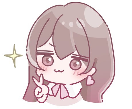ゆるゆるでかわいいイラストお描きします 商用利用無料！ゆるくてかわいいアイコンお描きします！ イメージ1