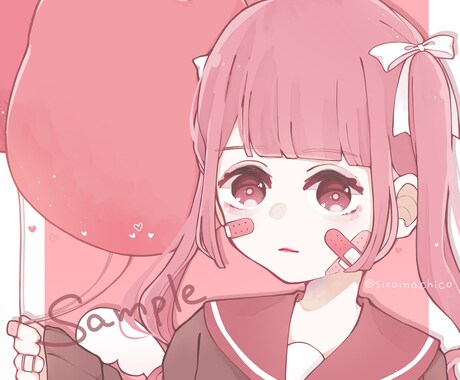 SNS用アイコンをお描きします あなただけのSNSアイコンを最短3日でお届け！！ イメージ1