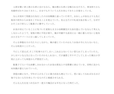 様々なジャンルの小説書きます どんなジャンルでもOK!1文字1円 イメージ2