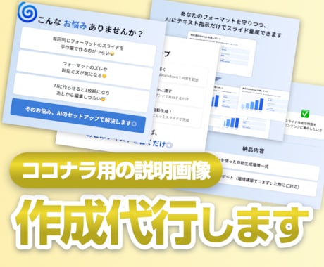 1枚1,000円ココナラの2枚目以降の画像整えます 2枚目以降のサービス紹介が売上の鍵。拡充して売上UP！ イメージ1