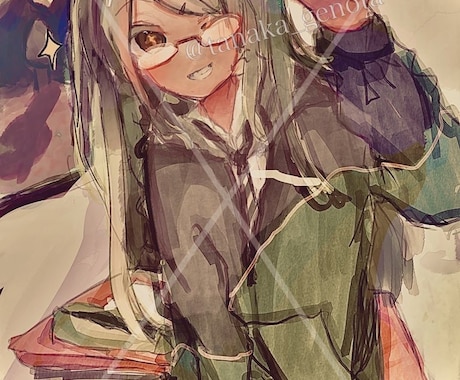 早い納期で絵を描きます キラキラかわいい絵を最短1日でお届けします！ イメージ1
