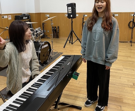 歌声診断+アドバイス！歌唱力UPのお手伝いします 音大卒、現役ボイストレーナーがしっかり指導！ イメージ1