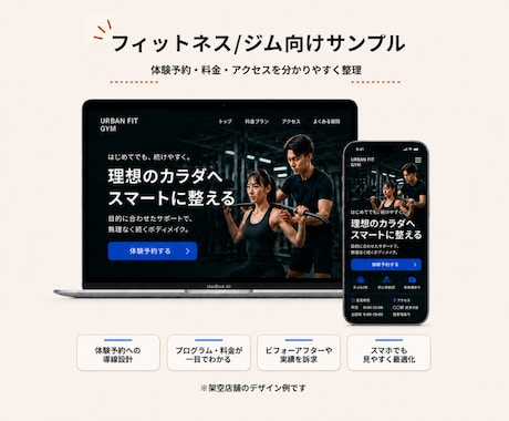 小〜中規模店舗向けのホームページを作成します 写真や原稿が揃ってなくても丸ごと対応 イメージ2