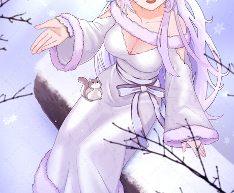 立ち絵や一枚絵を描きます あらゆる用途に合わせてイラストをお書きします。 イメージ2