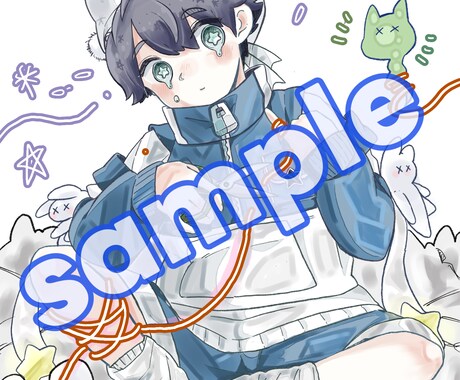 等身キャラ～デフォルメキャラまでなんでも描きます なんでもかわいく仕上げます！！ イメージ1
