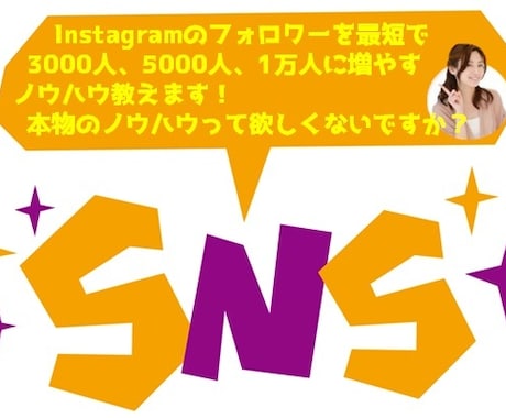 インスタでフォロワーを増やす方法を教えます ネットで拾える情報ではなくアルゴリズムに則った生のノウハウ イメージ1