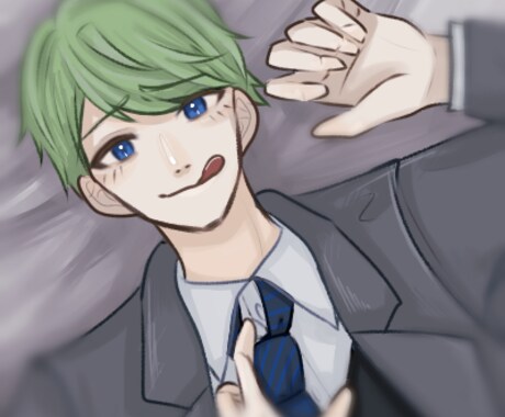 商用〇！バストアップのイラストを制作します 配信サムネ、アイコン等に困っている方へ！ イメージ2