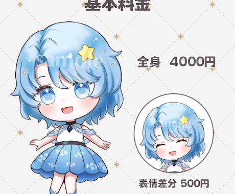 可愛いミニキャラ・デフォルメイラスト描きます /アイコン、サムネ、MVや動画配信に イメージ2