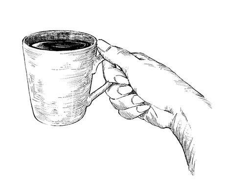 デッサン風の手書きモノクロイラスト描きます 挿絵やワンポイントに。複数発注も承ります！ イメージ2
