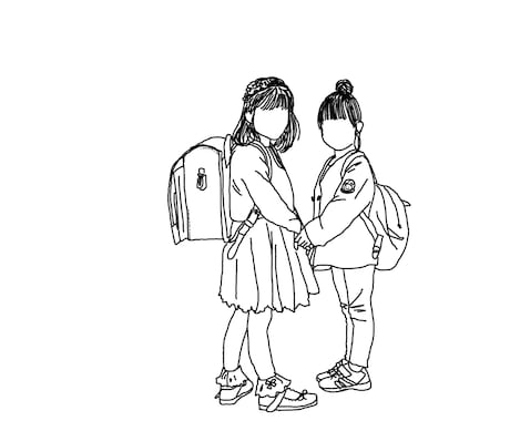 写真から優しい線画をお描きします 贈り物やインテリアにもおすすめです。 イメージ1