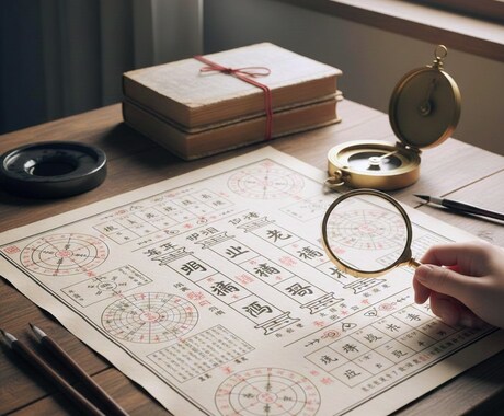 四柱推命占いであなたの人生等を占います 胸の中のモヤモヤを少しでも解消のお手伝いをします。 イメージ1