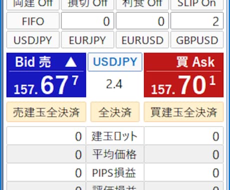 MT5ー楽注ぱねるFXを販売します FX裁量トレード用楽々注文ツール(１年版) イメージ1