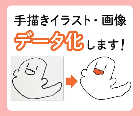 イラストをデータ化｜印刷・グッツ制作に対応できます そのイラスト、Tシャツやグッズにしませんか？ イメージ1