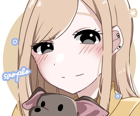 お手軽価格！可愛い似顔絵イラスト作成します 学生さん、カップルさん、ご家族の可愛いイラストどうですか？ イメージ2